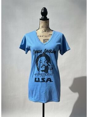 1988 Jesse Jackson For President T-Shirt - Original Campaign Item! Rare! Vintage
